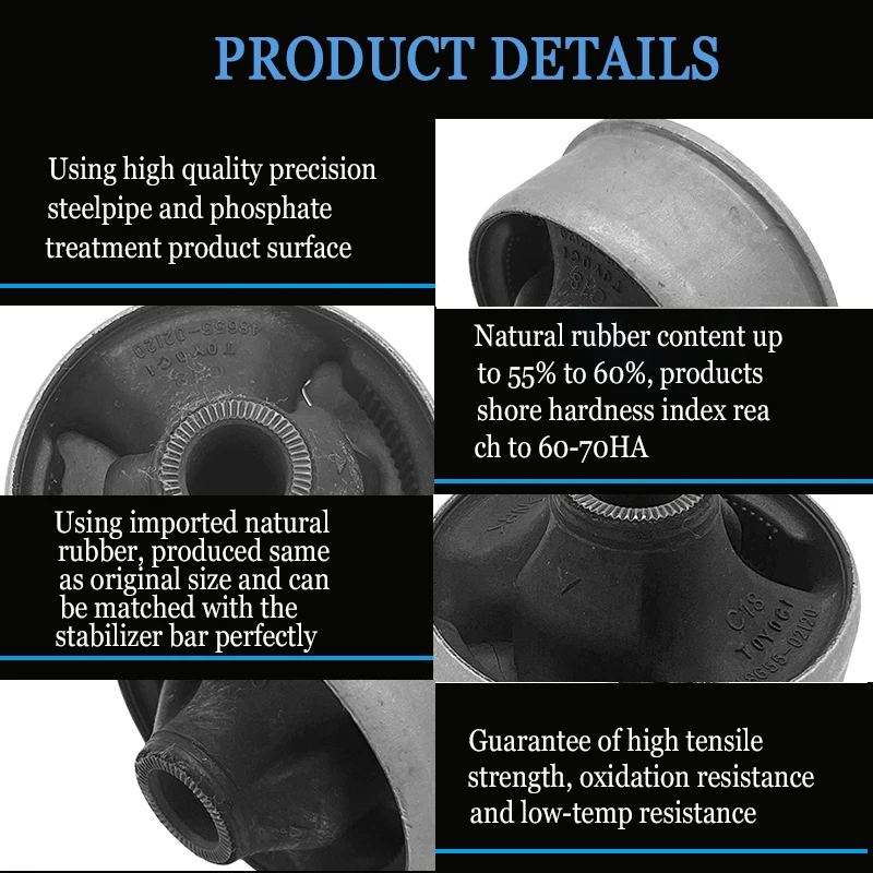 48655-BZ120 Auto Suspension Arm Bushing for Toyota RUSH