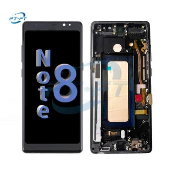 N950 Phone Screen Display Assembly With Middle Bezel Low Price Replacement LCD For Samsung Galaxy Note 8