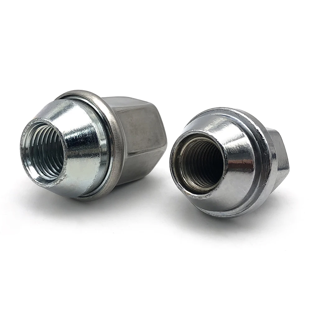 Black Color Wheel Open End Lug Nut on Wheel Spacers 30mm