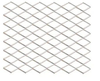 9Gauge Expanded Sheet Metal Mesh Rack 40X80X3Mm Aluminum Bridge Diamond Suspended Ceiling Expanded Steel Frame Metal Mesh Fence