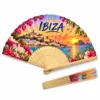 Abanico de mano personalizado Ibiza