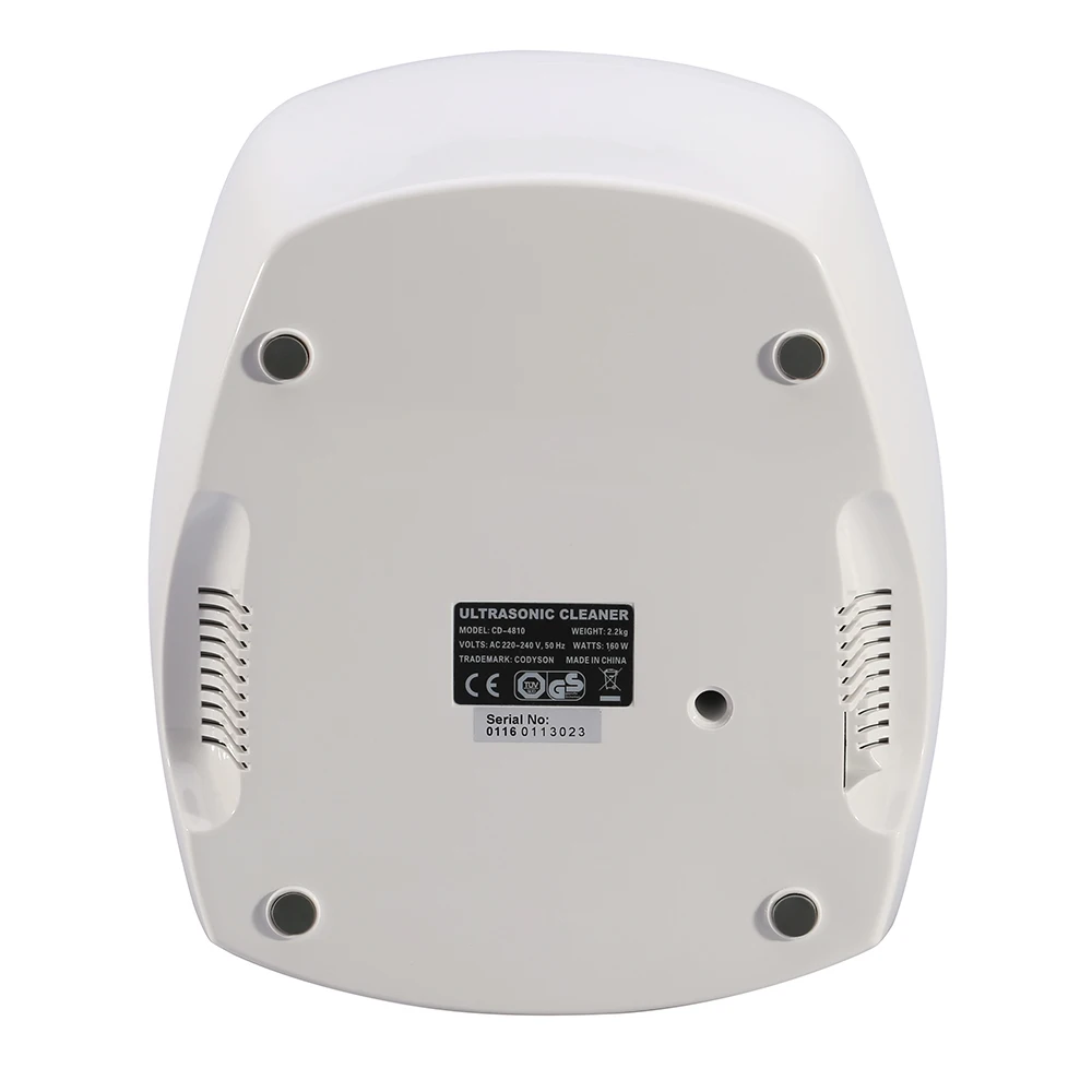 健康用品 [期間限定値段] 小型で高機能 CD-4810 デジタル超音波洗浄器