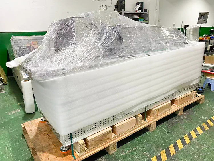 Lansong Fully Automatic Inkjet Paper Printers for Non-woven Bag Corrugated Cardboard Kraft Paper Tissue Napkins Cup Fan factory