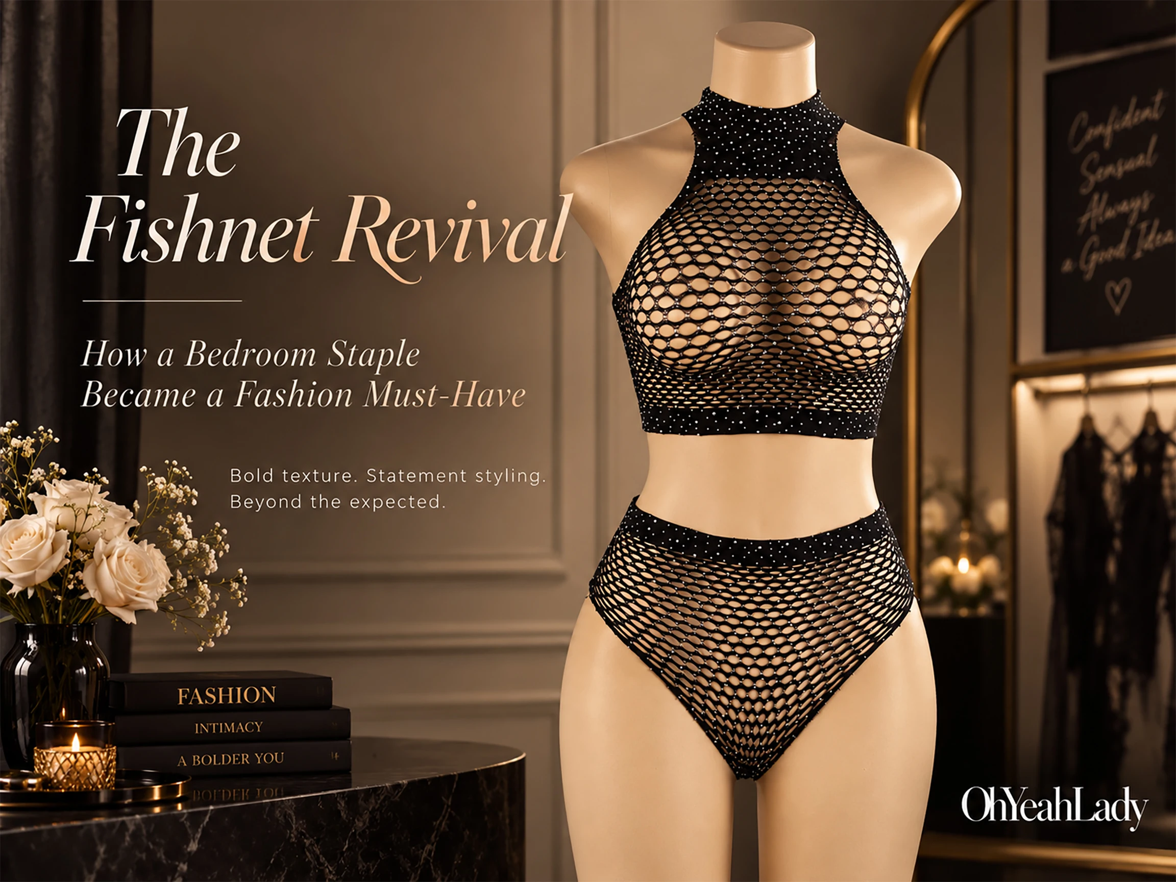 The Fishnet Revival: How a Bedroom Staple Became a Fashion Must-Have
