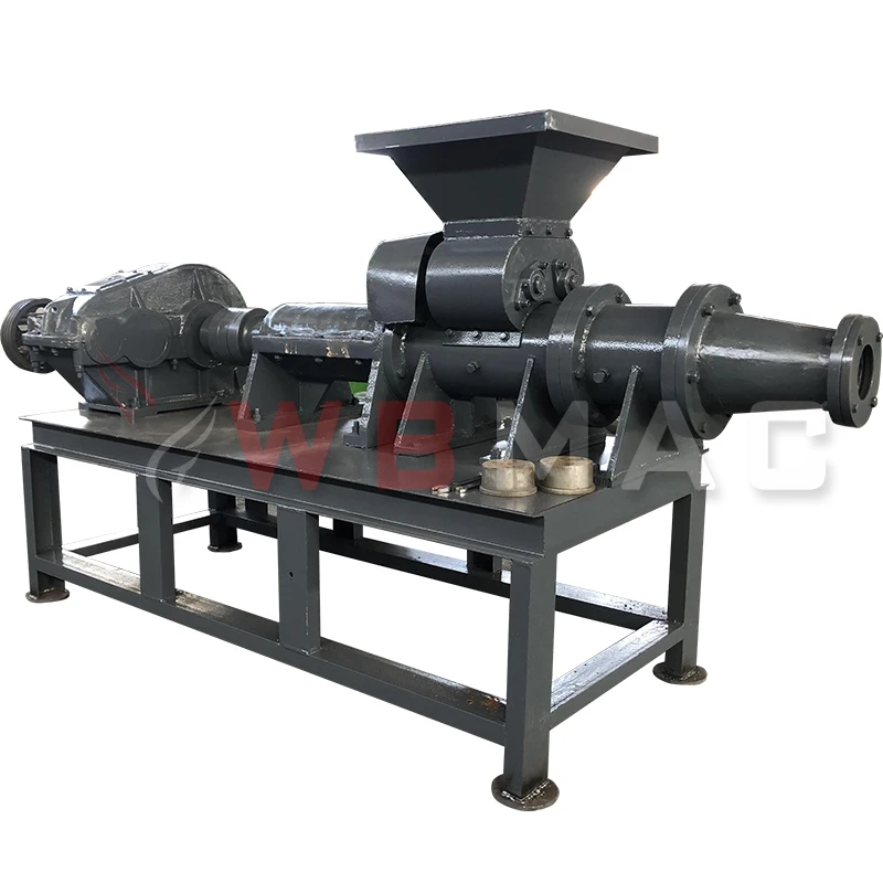 Screw Type Biomass Briquette Machine/charcoal Briquette Stick Making Machine/philippines Charcoal Making Machine