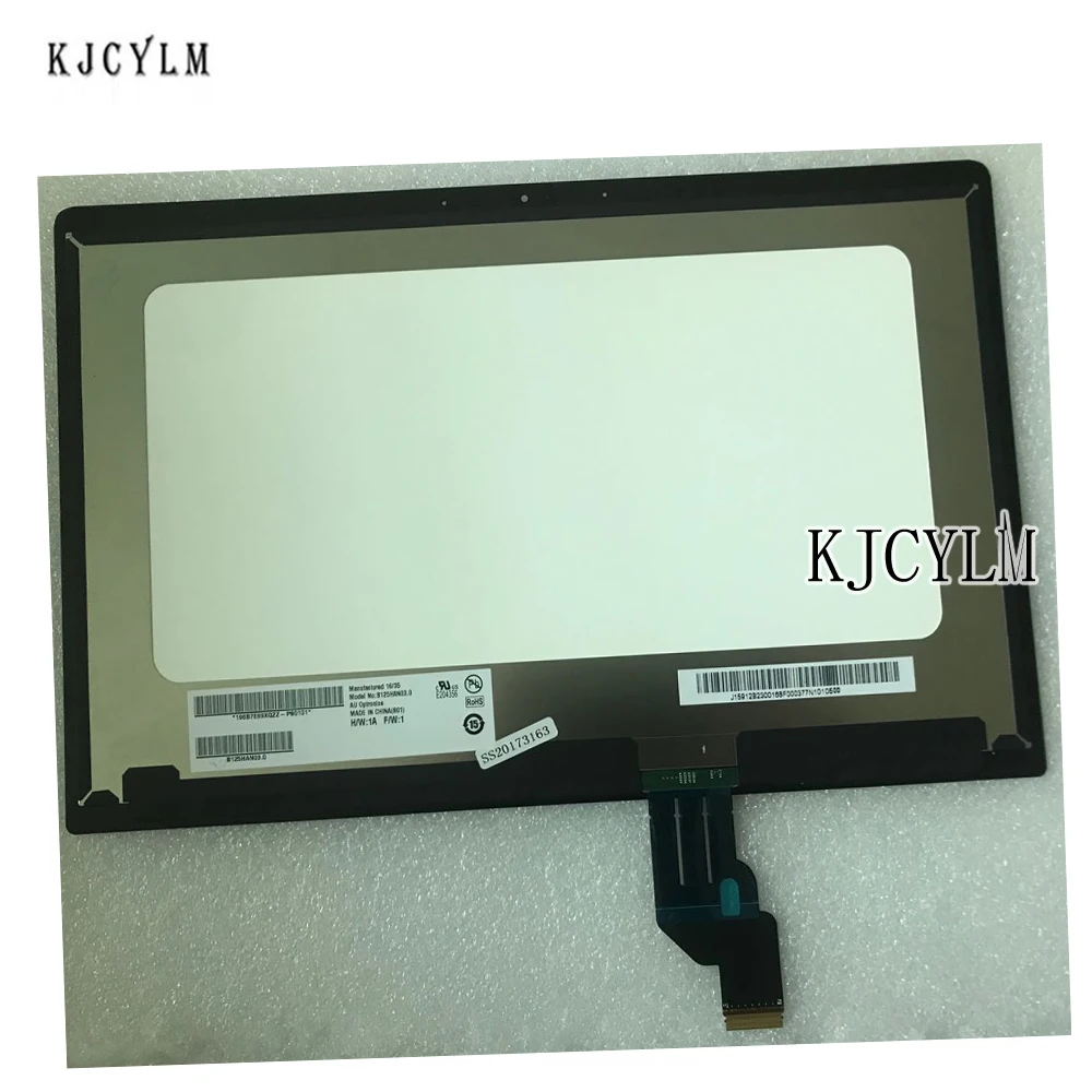 UX390 UX390UA Assembly For Asus Zenbook 3 UX390U B125HAN03.0 12.5 Inch  Laptop Lcd Panel Touch Screen Full Set Cover