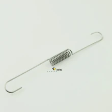 High Purity 99.95% Tungsten Wire Double Hook Spiral and Horizon Spiral Ion Source Tungsten Filament Pure Tungsten