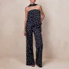 Pois bleu marine