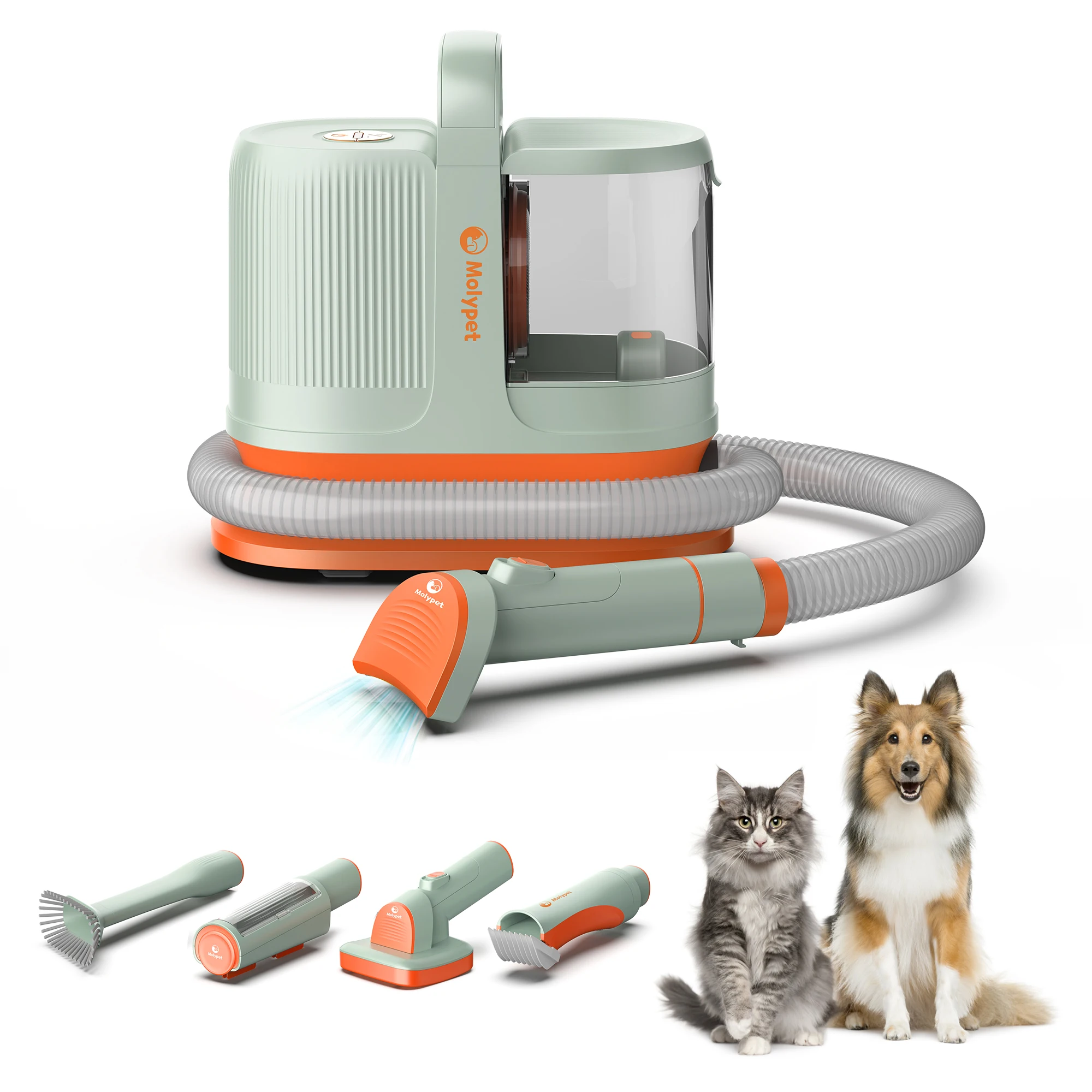 2023 Top Selling Pet Vacuum Cleaner Electric Clipper Slicker Patpet