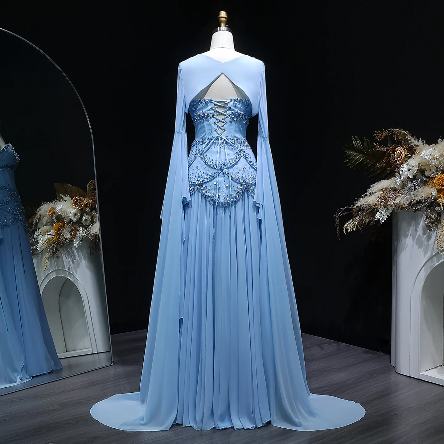 blue dress for engagement Elegant Engagement Dress Wedding Party Dresses Special Occasion Dress –  classygown