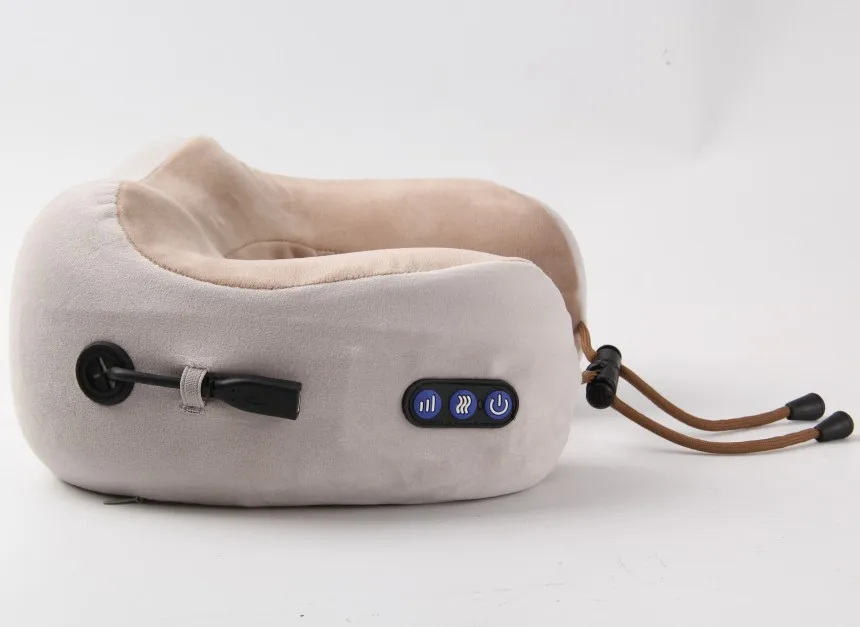 Portable Wireless U Shaped Massage Neck Pillow
