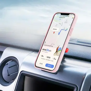 Free Shipping 1 Sample OK ABS 360 Rotation Auto Lock Mobile Phone Holders telefoon houder Stand Car Air Vent Cell Phone Holder