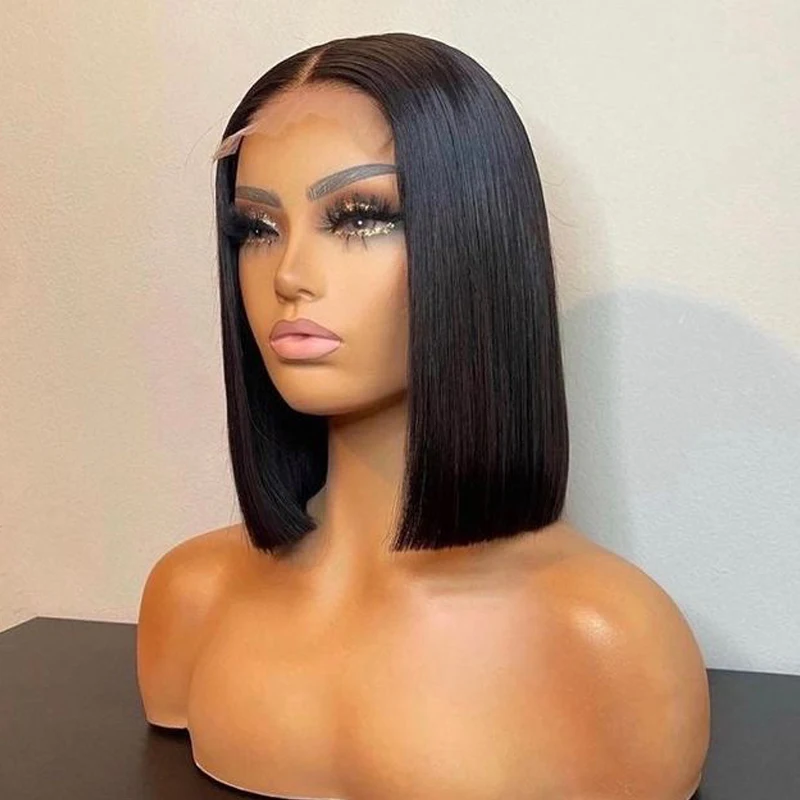 12A Grade Super Double Drawn 4x4 Lace Closure Wigs