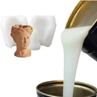 Two-Component Liquid Silicone Rubber Food Grade Eco-Friendly Non-Toxic Translucent Mold Making Material for Gypsum Sculpture