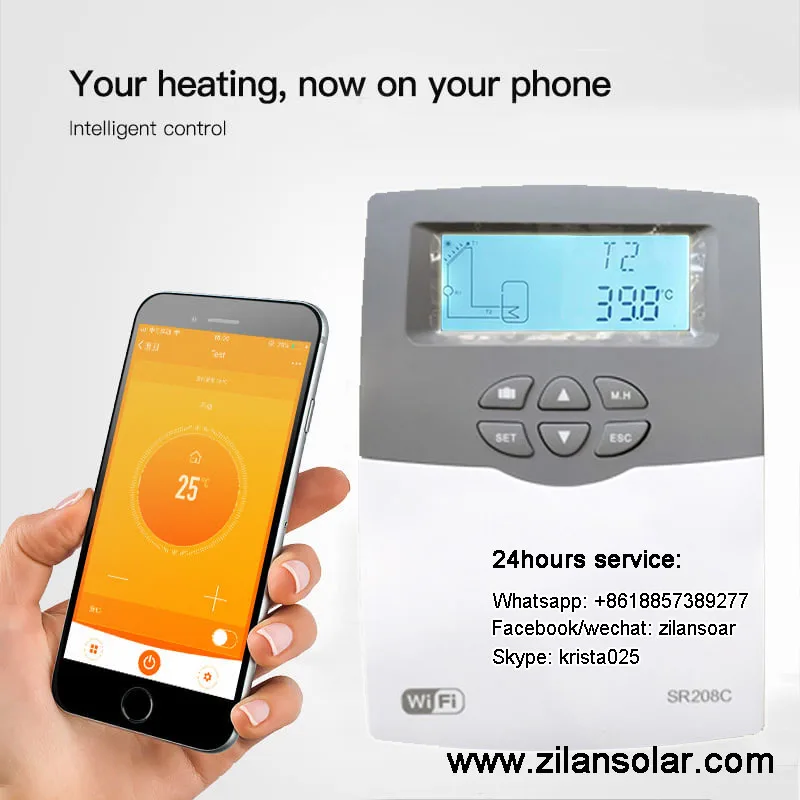 Smart SR208C Solar Controller with APP Connection