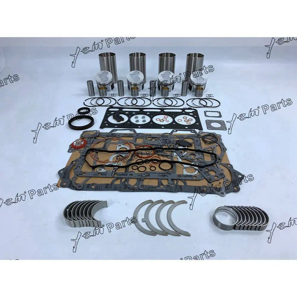 V2403 Overhaul Rebuild Kit With Engine Bearings Gasket Set for Kubota Diesel Engine 2