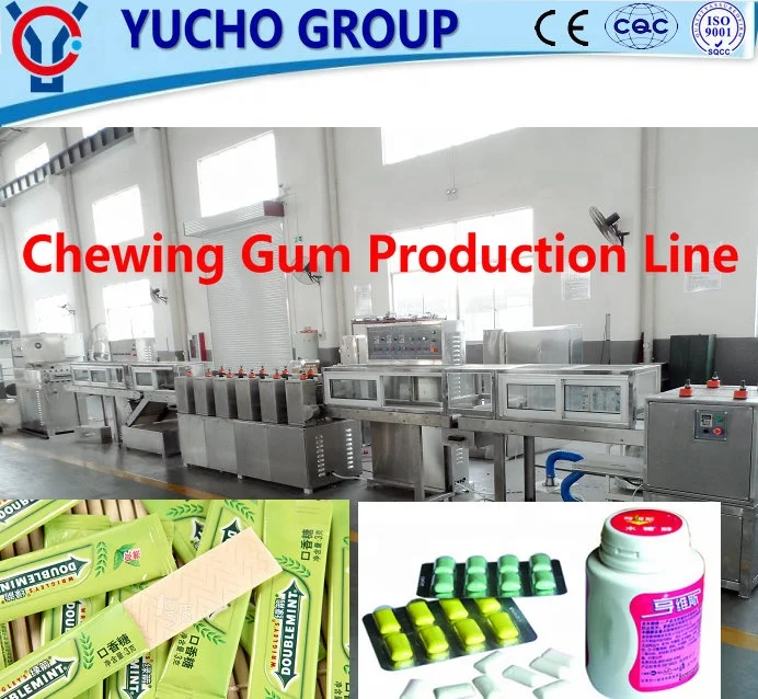 Candy Factory Chewing Gum Making Machine Chewing Gum Manufacturing Machine