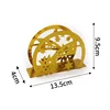 Semi-circular dorado 134101