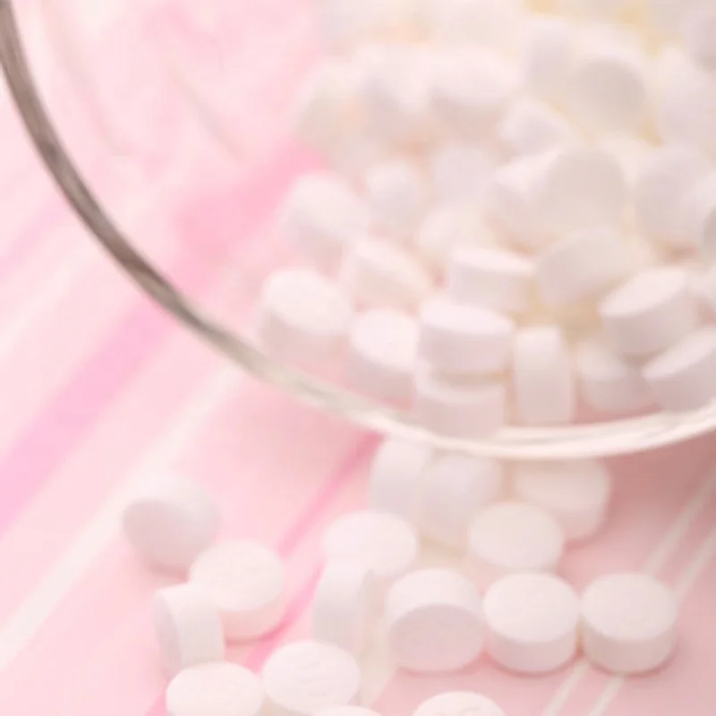 Powerful Fresh Breath Mint Flavor Tablet Press Candy