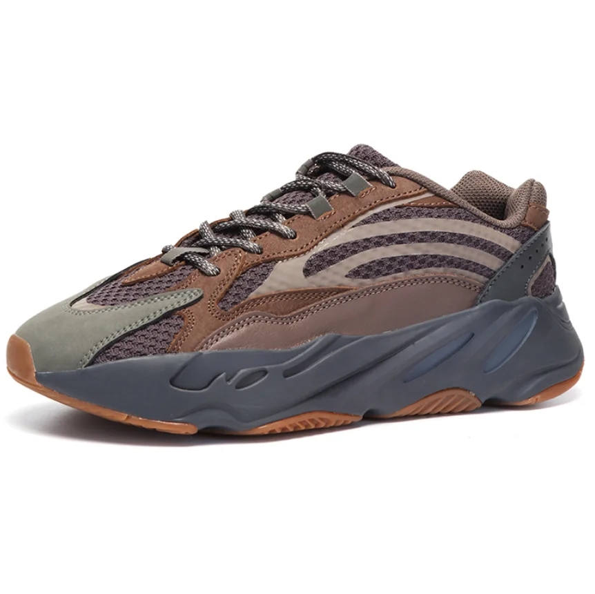 Yezzy 700 оригинальная пенопластовая Беговая Спортивная прогулочная Стильная Спортивная повседневная мужская женская детская Беговая спортивная обувь кроссовки