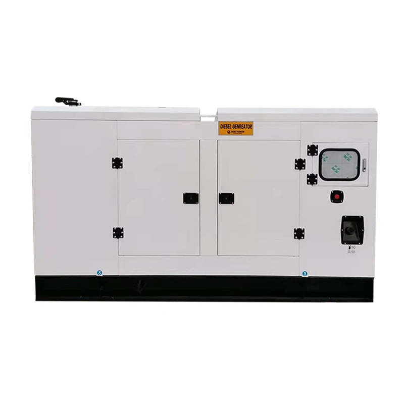 100kva diesel generator powered from Ricardo R6105AZD diesel generator set 80kw silent type