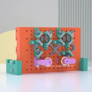 Innovative Patent Sand Play Wall - Big Sensory Toy for Toddlers & Kids in Daycare or Backyard Sand Pit Playground