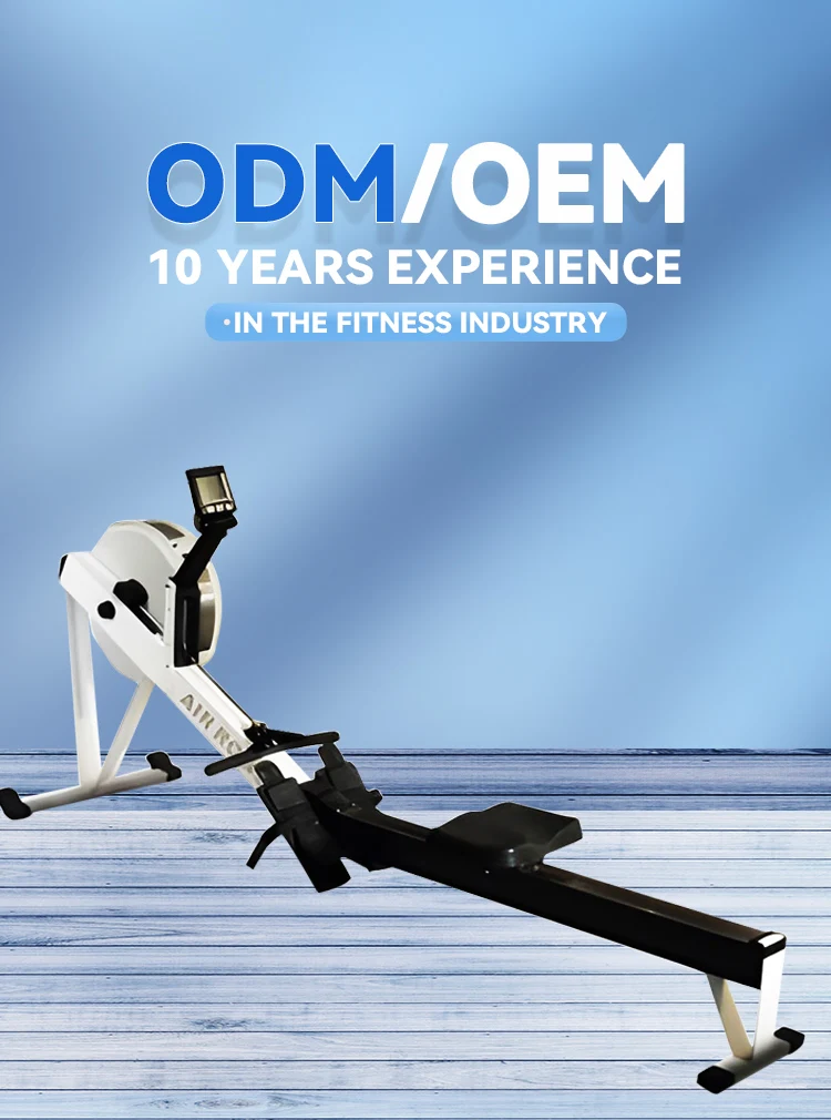 High Quality Gym Fitness Equipment Heavy Duty Rowing Machine Cardio Air Rowing Rower Gym