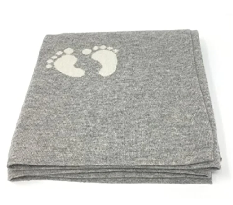 Детское одеяло из смеси кашемира и мериносовой шерсти