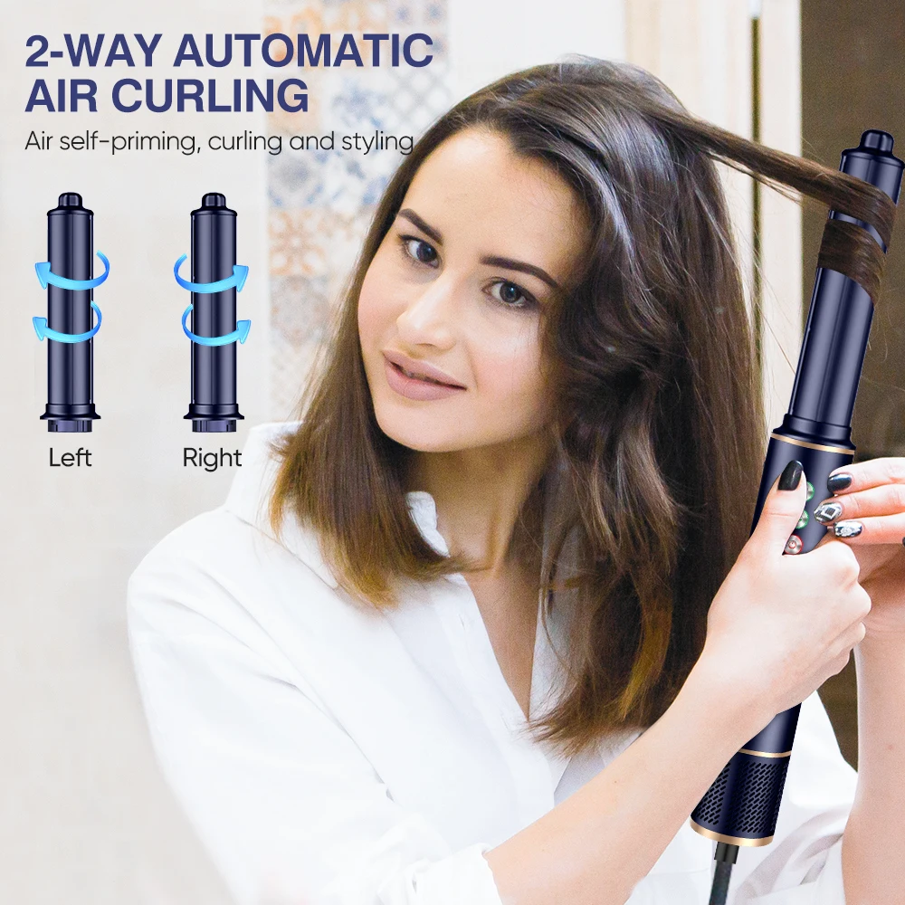 Hair Dryer Hot Air Curling Tongs Hair Dryer Best Brush Curling