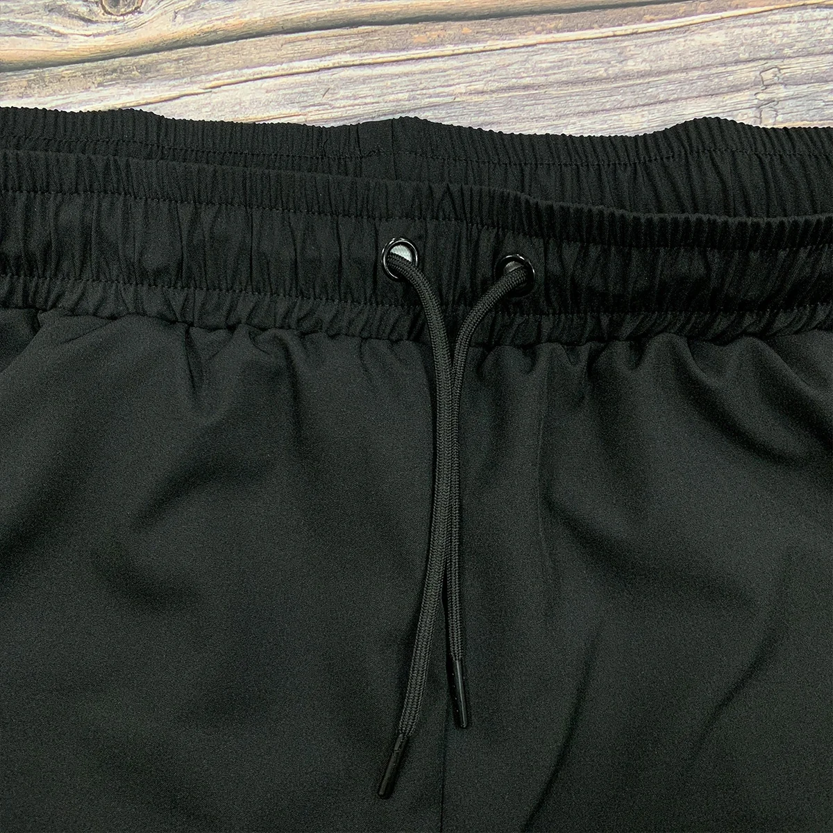 JL226B Sports Gym Shorts with Underwear Men Solid Plain Quick-drying Polyester Running Shorts