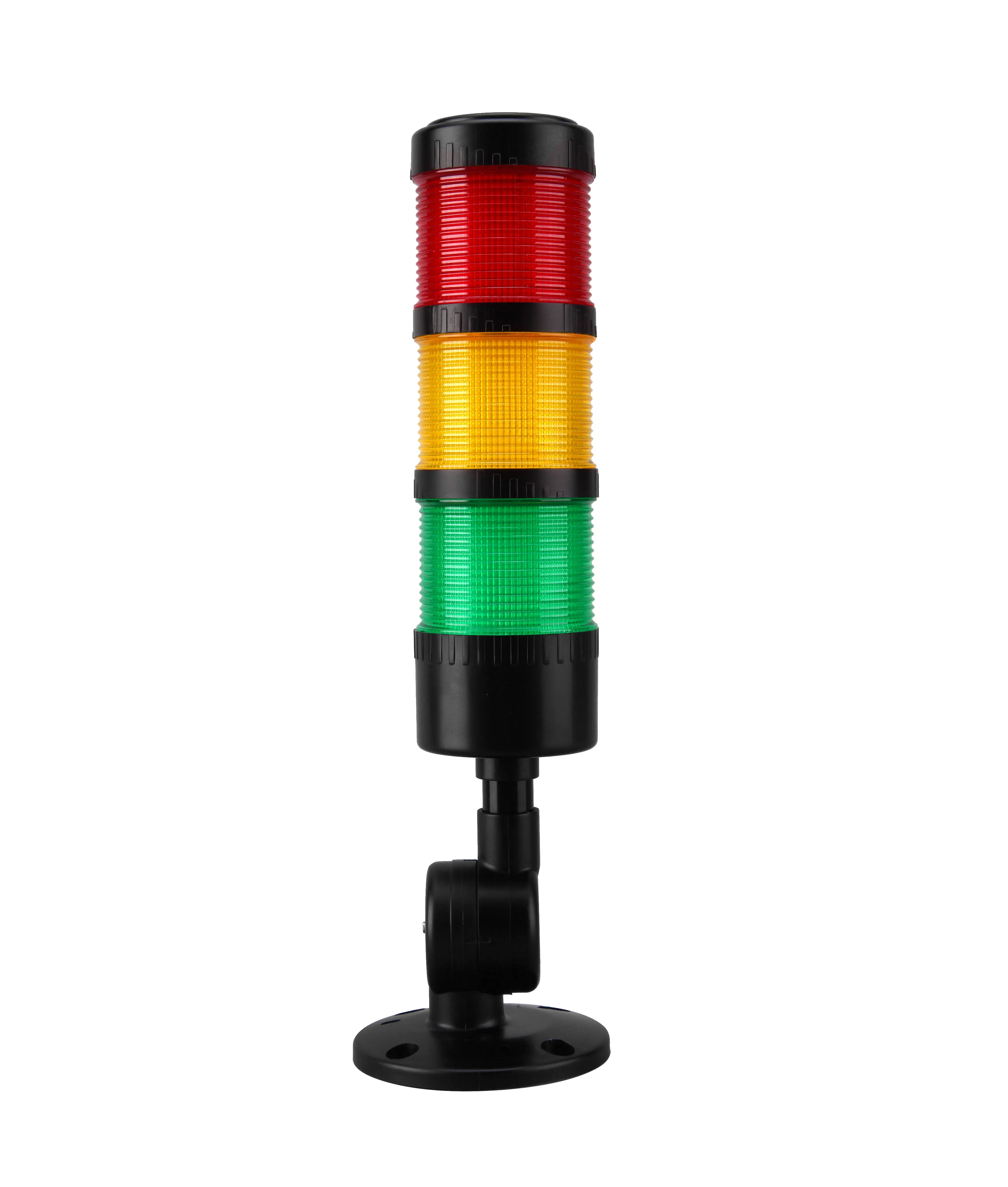 Aazon.co: Baoain Industrial Signal Light Colun LED Alar Round - View #6