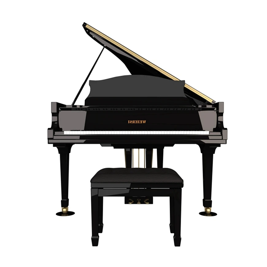 attractive price new type mechanism digital white grand piano