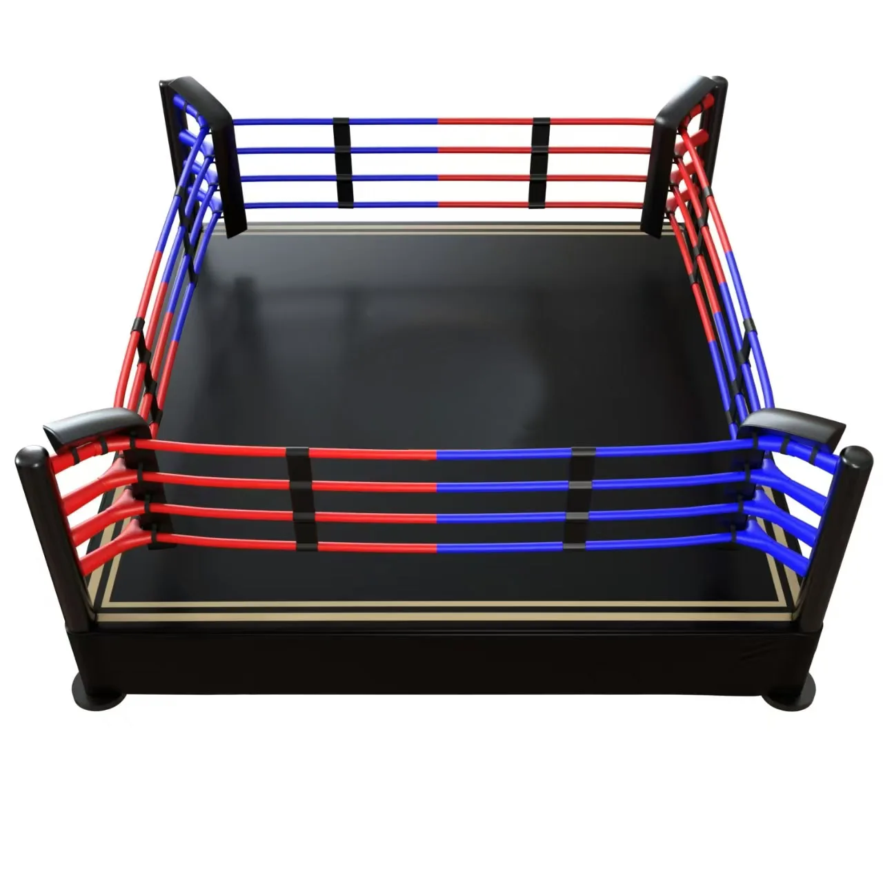 High Quality Steel Frame Boxing Ring Easy Installation Boxing Ring square Fully Equipped Boxing Ring Poles for Match