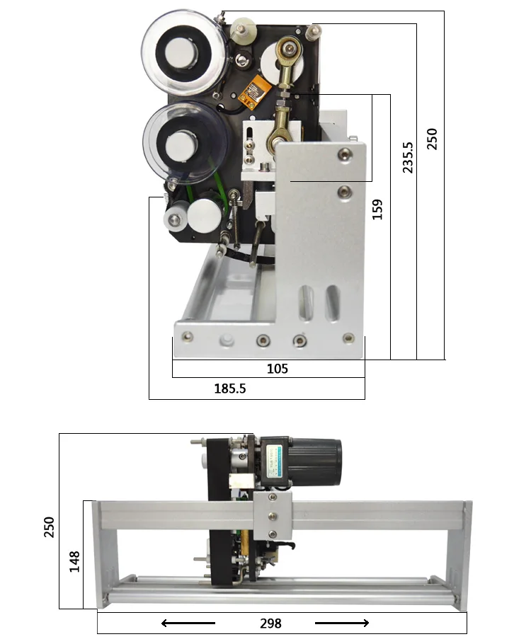 hp 241 Hot Stamping Coding Machine Online Automatic Date Coding Machine