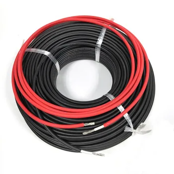 SeanRo Flexible Power Solar Wire Roll PV Cable for Solar Connectors solar cable 150mm