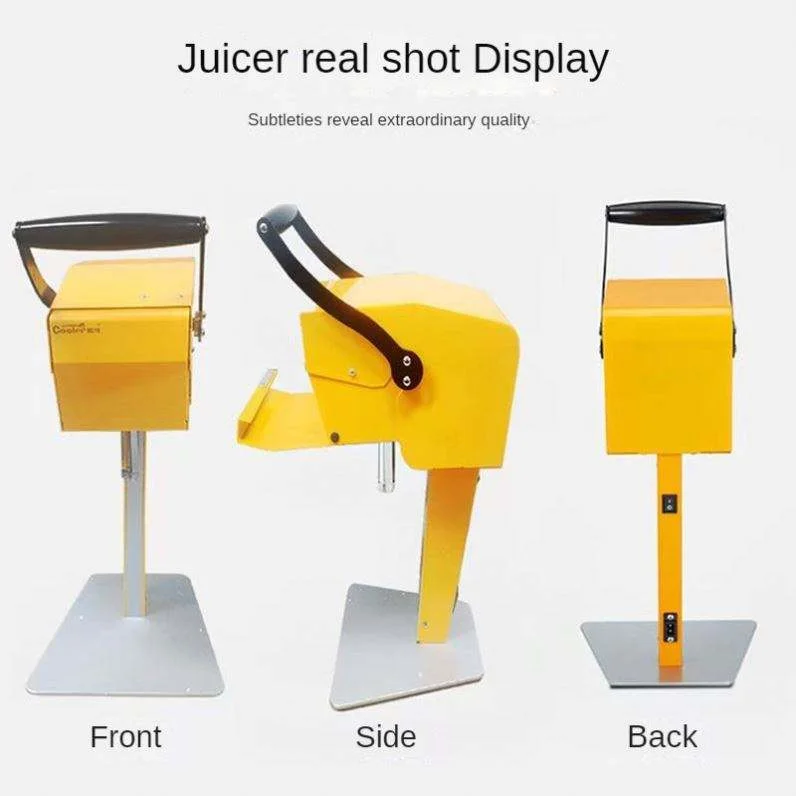 TEBAK Multifunctional Electric Juicer Automatic Fresh Fruit Juice Extractor Squeezer for Watermelon Pineapple Orange