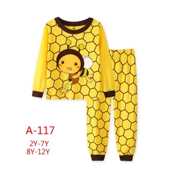 Модные пижамы для мальчиков, Детская Хлопковая Домашняя одежда, дышащий Повседневный Детский комплект