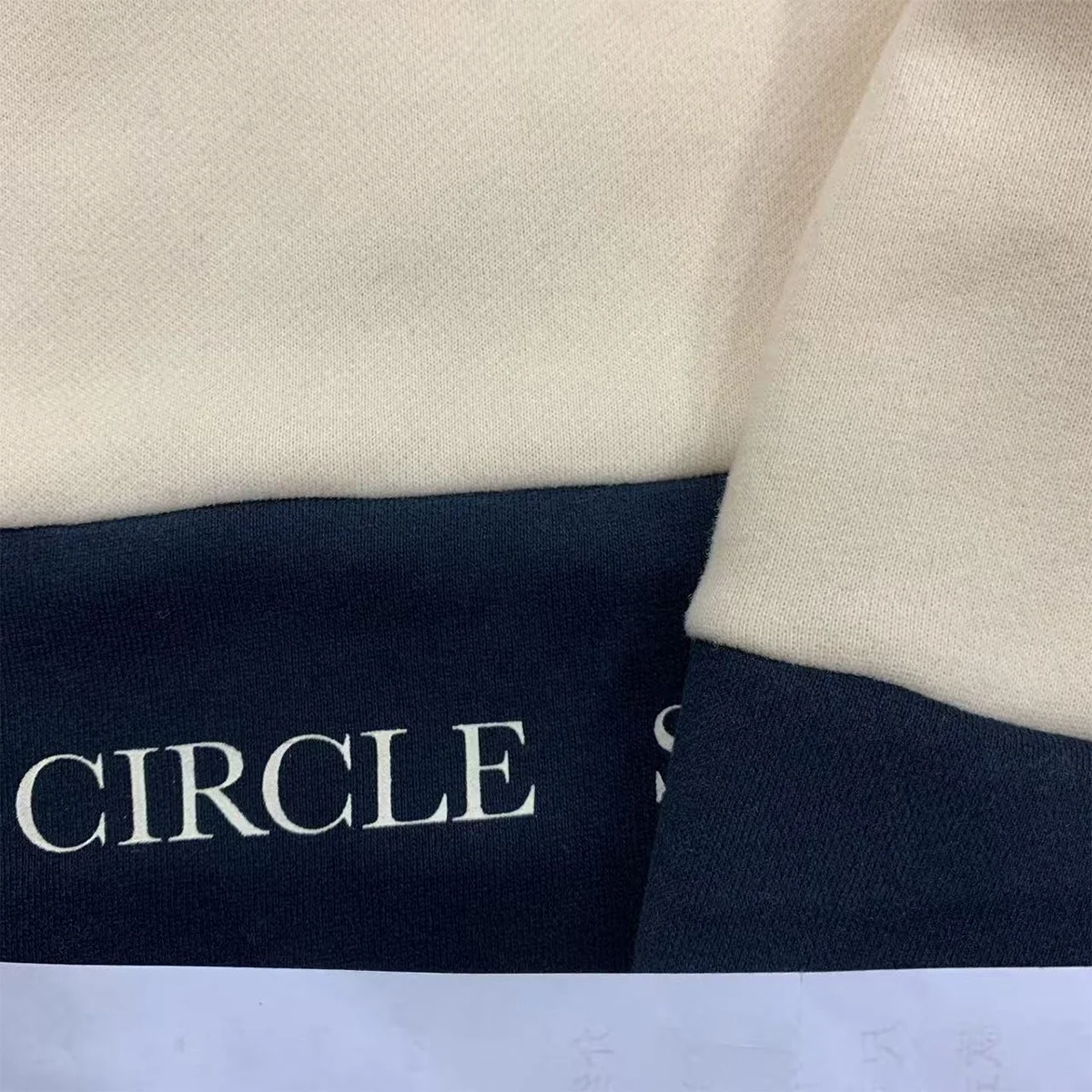 JL814B High Quality Cut and Sew Color Blocked Fleece Polyester Cotton Unisex Pastel Hoodies for Men