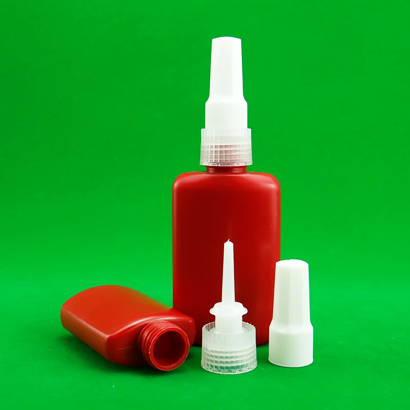 25ml 50ml 250ml HDPE Plastic anaerobic adhesive Bottle