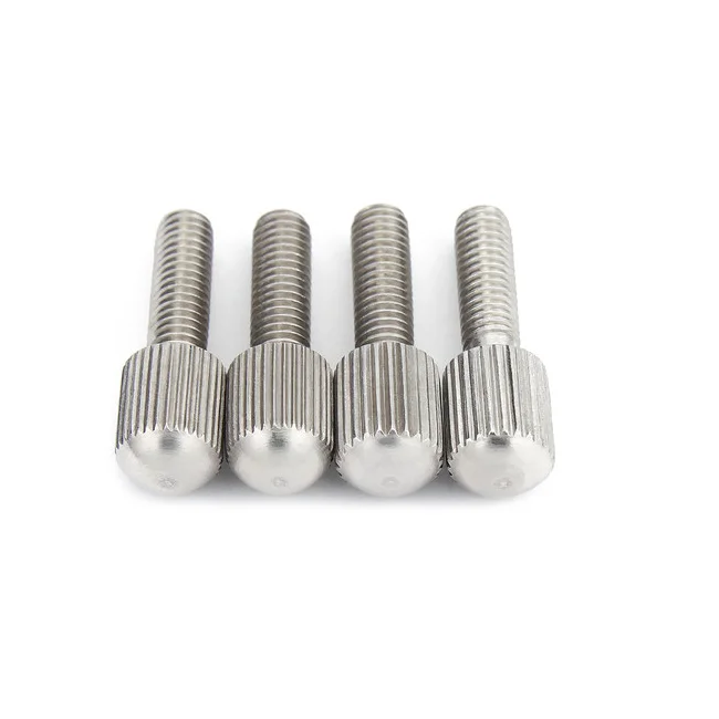 Wholesale 304 stainless steel small head thumb screw M3 M4 M5 M6 M8