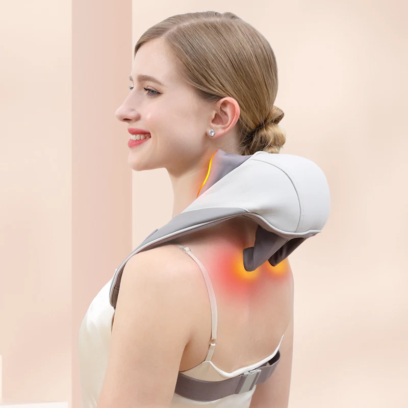 OEM Electric Neck Back Shoulder Warmer Relax Massage Relieve Neck Pain  Shiatsu Deep Kneading Mini Neck Massager With Heat - Buy OEM Electric Neck  Back Shoulder Warmer Relax Massage Relieve Neck Pain