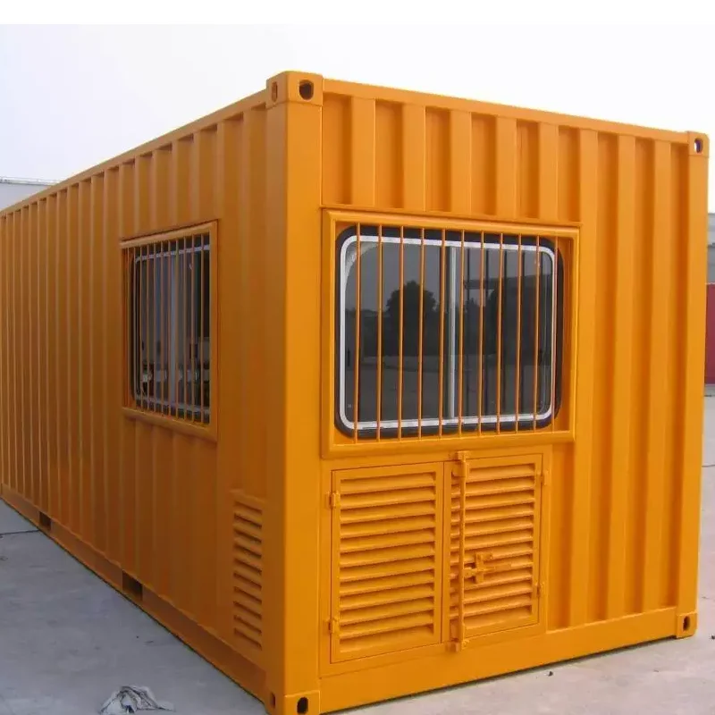 Customized Modern Box Type House Designs Modified Shipping Container with Steel and Sandwich Panel for Villas