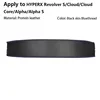 1pcs Protein leather-Black skin Blue thread