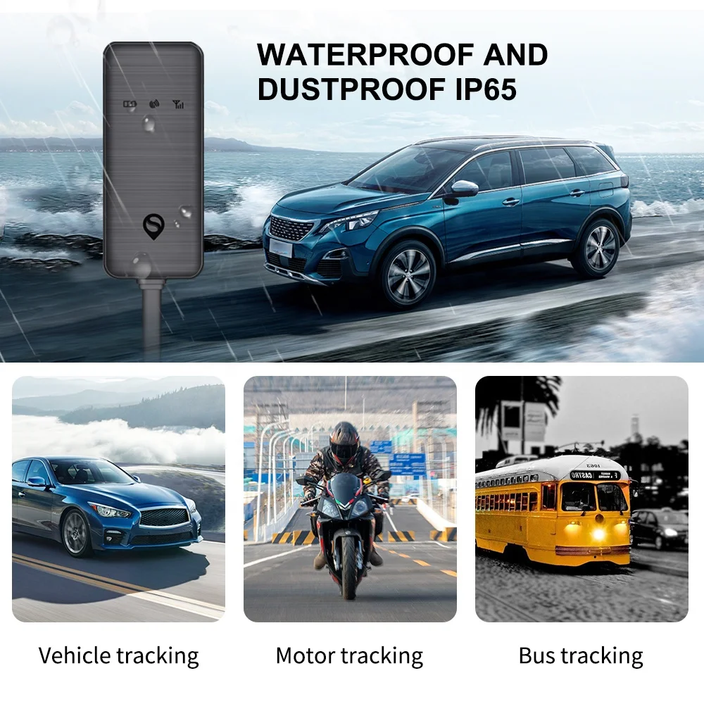 SEEWORLD for Anti Spy Gps Tracking Multi Function Vehicles Gps Tracker Device With Remotely Stop Car