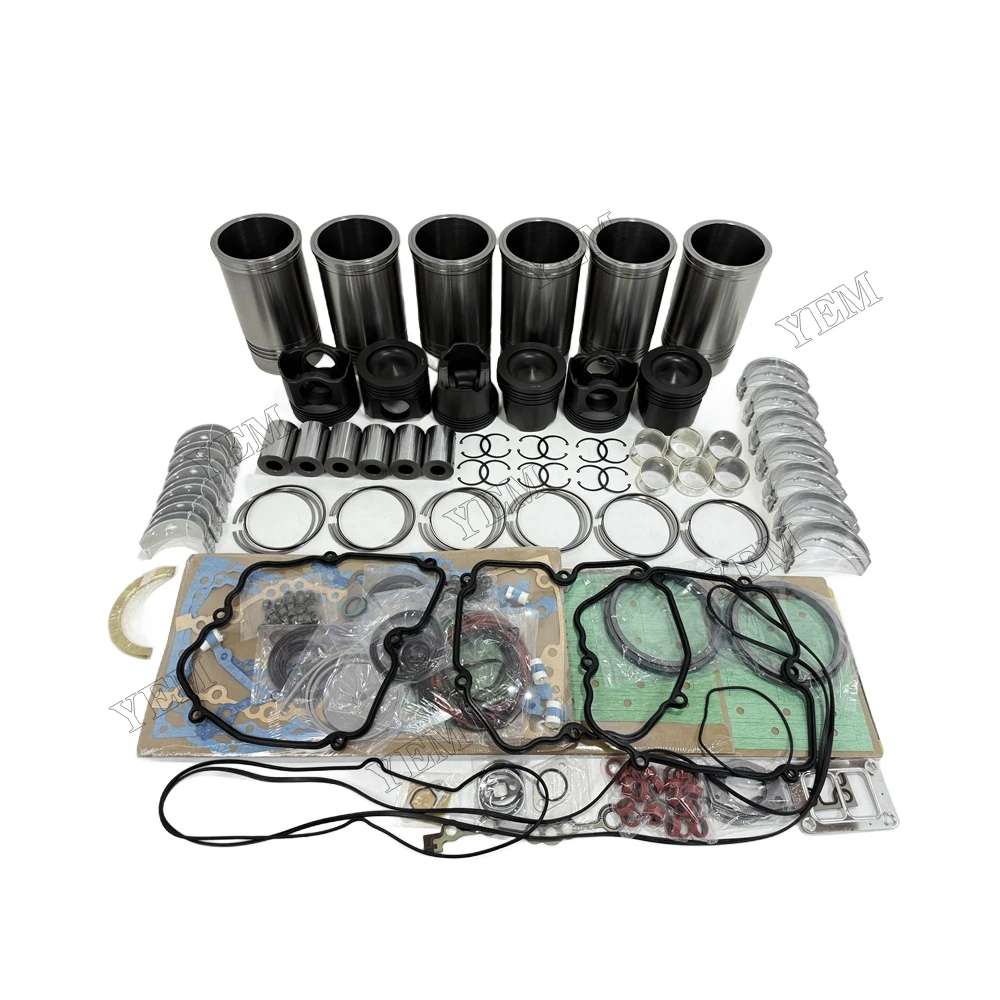 Overhaul Rebuild Kit With Gasket Set Bearing for Cat C15 OEM Engine Parts