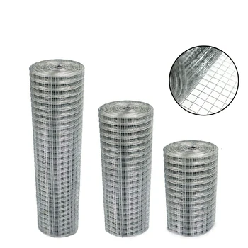 China Poultry Wire Netting Supplier 304 Stainless Steel Welded Wire Mesh 16 Gauge Galvanized Welded Wire Mesh