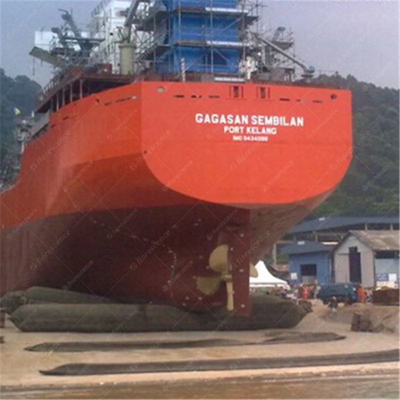 Durable Floating Rolling Inflatable Rubber Airbag Balloon for Marine Boat Yacht Ship Vessel Natural Rubber for Salvage Launching
