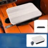 Shallow wood ribbon storage box
