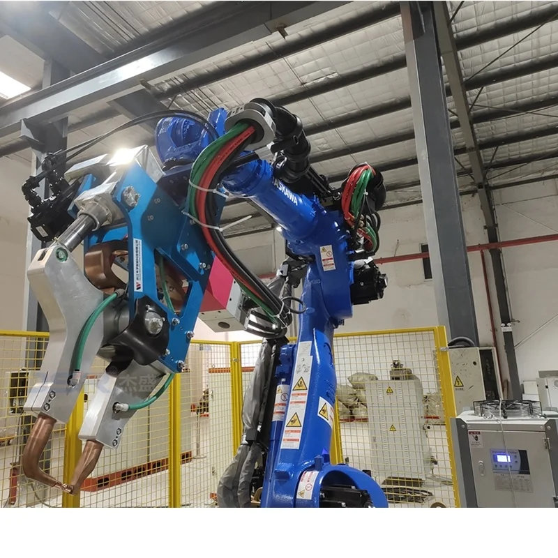 SP165  Automatic Spot Welding  Robot and Fast and Accurate Spot Welding Robot with YRC1000 Yaskawa Robot  Controller