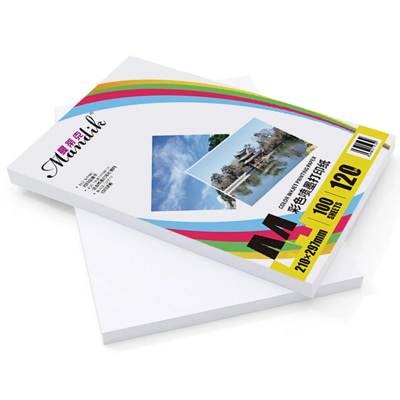 A4 PREMIUM Matte Double Sided Paper 120 gsm 10 Sheets for HP Deskjet Printers 